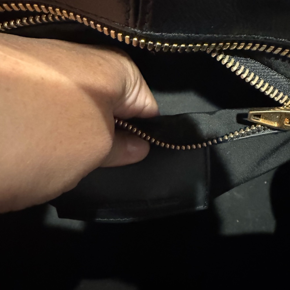 Alexander Wang Black and Cream pelican reptile leather vintage - Picture 7 of 10